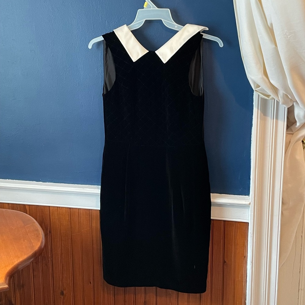 Velvet black dress